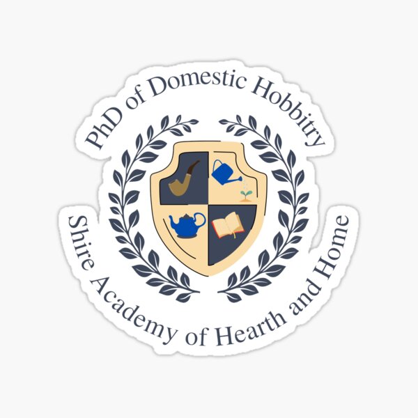 PhD of DH Sticker