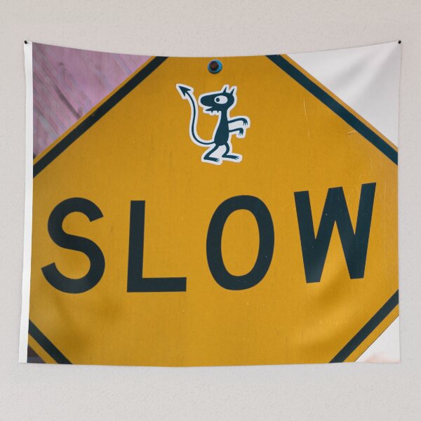 Item preview, Proceed with Caution (Demon Crossing) designed and sold by ArdethBey.