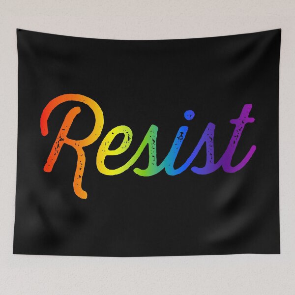 Item preview, Resistir - Arcoíris designed and sold by sillyjess.