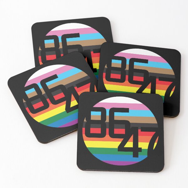 Item preview, Copy of 86/47 LGBTQ+ Flag Dot (dark ground) designed and sold by Ayosaba.