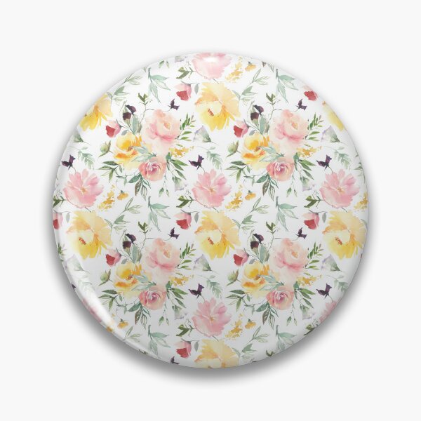 Item preview, Letter S Spring Flowers designed and sold by WildAliceArt.