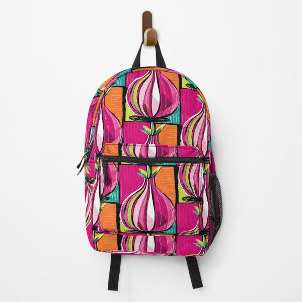 Item preview, Spice Up Your Kitchen Wall - Modern Onion Art with Geometric Flair and Bold Color designed and sold by OlfactoART Studio.