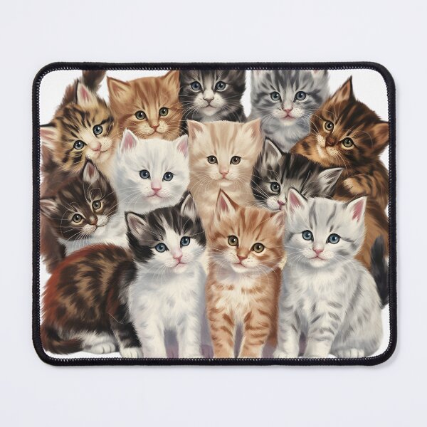 Item preview, Cuddly Group of Kittens-Cats designed and sold by Bichon Boutique.