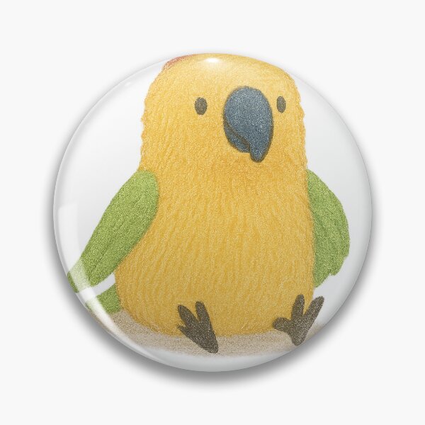 Item preview, Budgeby Parrot Stuffed Animal  designed and sold by DecalRush.