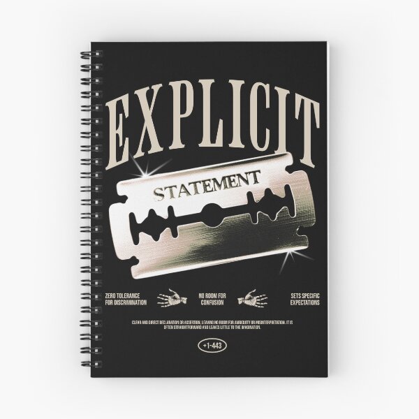 Item preview, Explicit – No Filter, No Apologies designed and sold by Not Hugo.