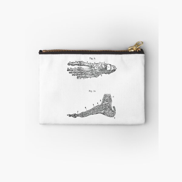 Item preview, Vintage Anatomy Illustration - Human Foot Bones Diagram designed and sold by WorldLily.