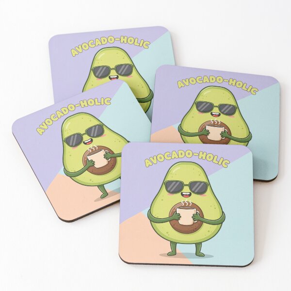 Item preview, Avocado-holic Shirt – Funny Food Lover Tee – Cute Avocado Pun T-Shirt designed and sold by Collision19.