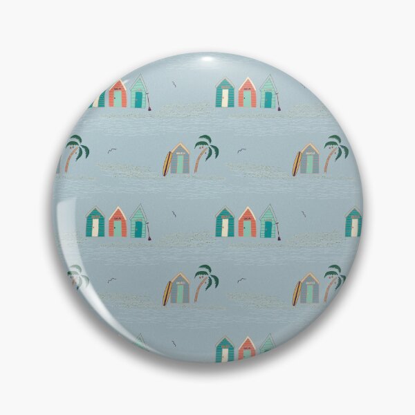 Item preview, Salty beach huts designed and sold by WildDesignNZ.