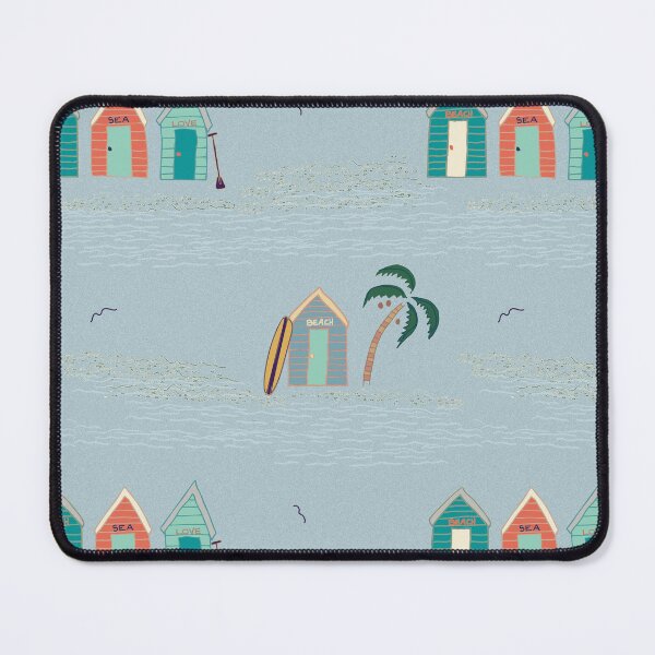Item preview, Salty beach huts designed and sold by WildDesignNZ.