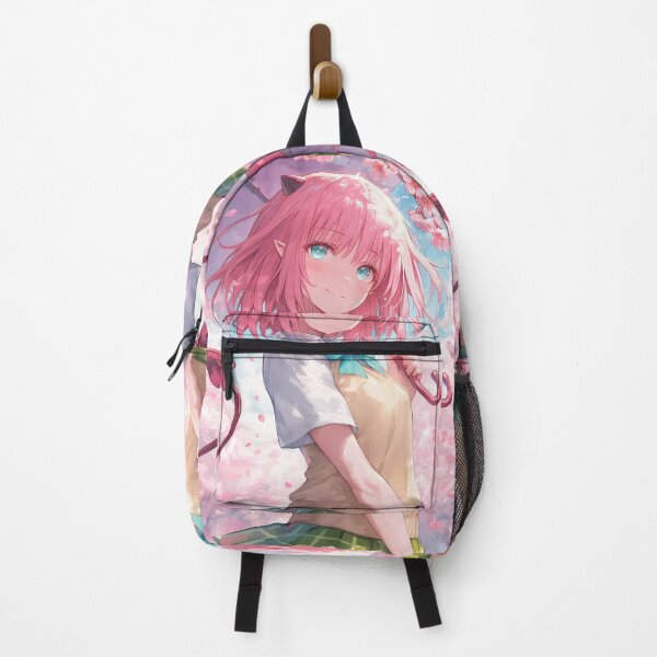 Item preview, Momo Belia Deviluke To Love Ru Anime Pink Hair Devil Tail Umbrella Cute  designed and sold by mildaclairmo.