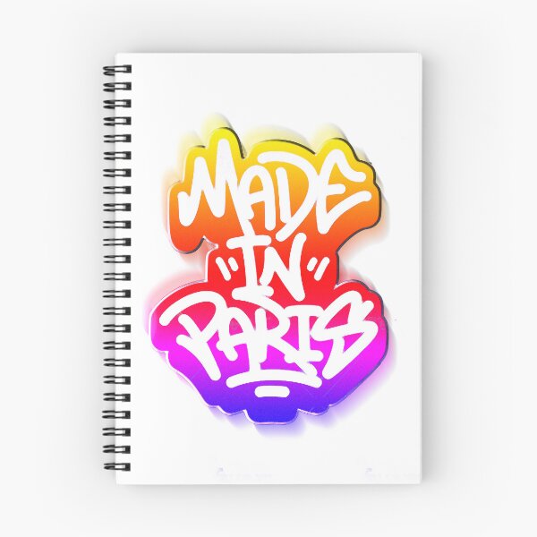 Item preview, Graffiti Tag: Made in Paris multicolor Art Design designed and sold by TailTrendz.