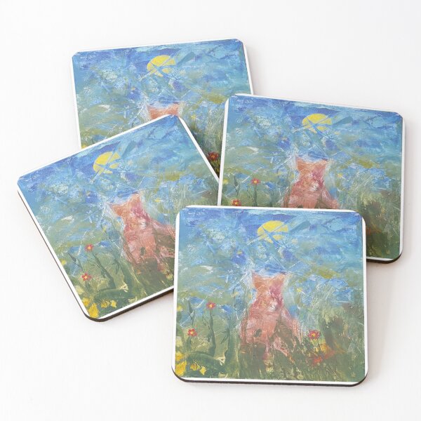 Item preview, Moonlit night in a meadow. designed and sold by Ilze Strautins.