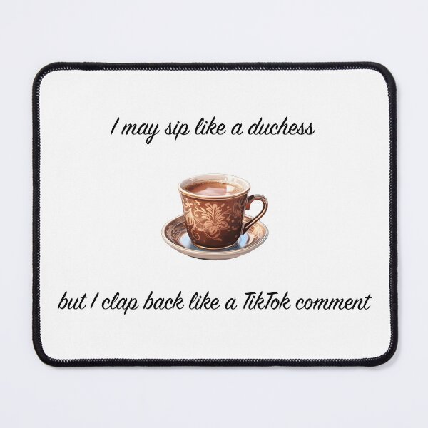 Item preview, Sips Like Royalty, Spills Like Gossip designed and sold by KatelynMitalski.