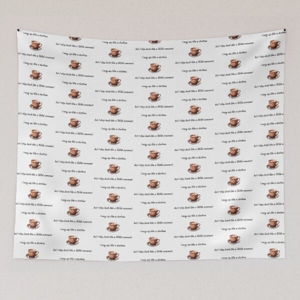 Item preview, Sips Like Royalty, Spills Like Gossip designed and sold by KatelynMitalski.