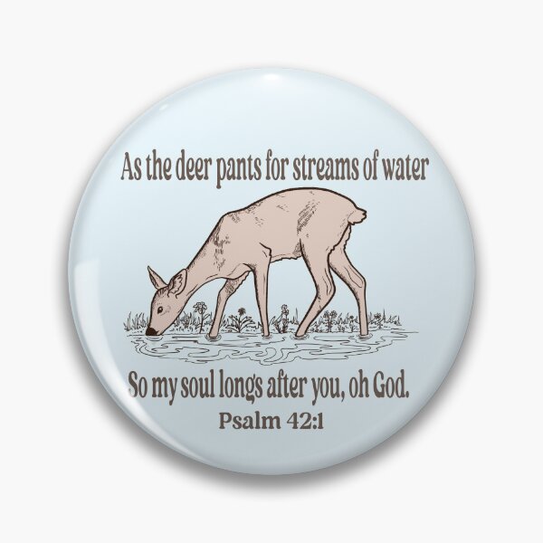 Item preview, Psalm 42:1 Bible verse designed and sold by KlmarArts.