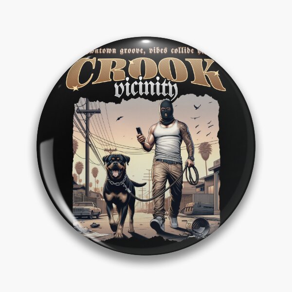 Item preview, Crook designed and sold by Not Hugo.