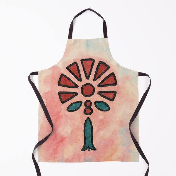Item preview, Watercolor Stylized Ottoman Flower – Hand Drawn by the Artist designed and sold by Pacika.