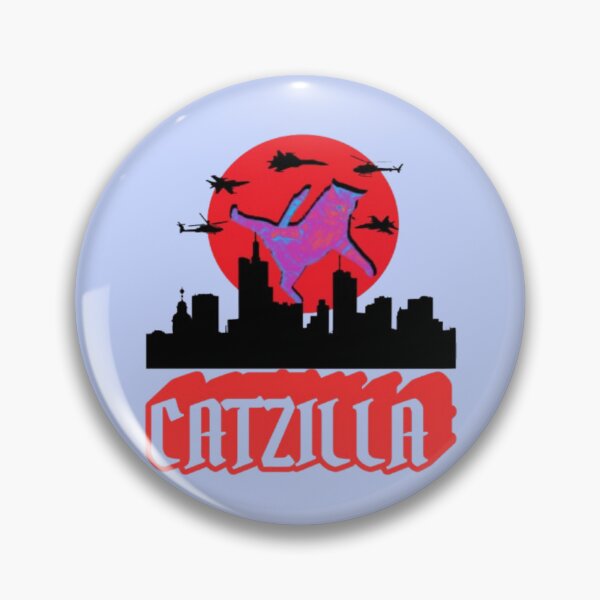 Item preview, Retro Catzilla Vintage Funny designed and sold by creativerooney.