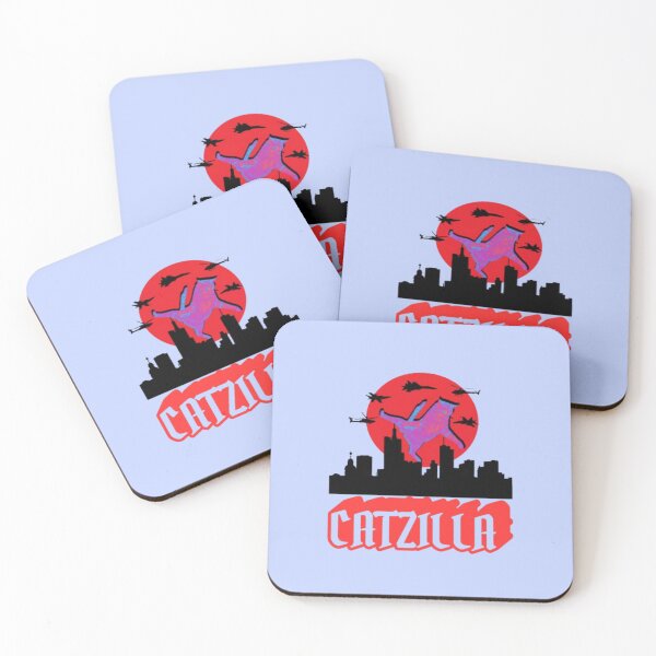 Item preview, Retro Catzilla Vintage Funny designed and sold by creativerooney.