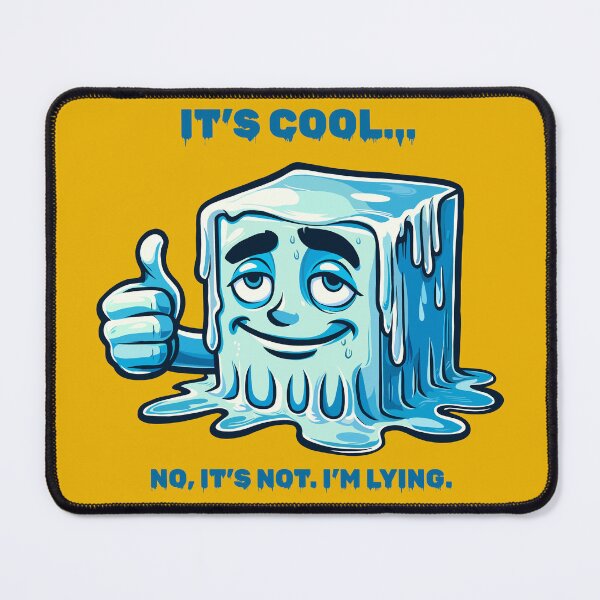 Item preview, Lying Melting Ice Cube designed and sold by Ghost on Toast.