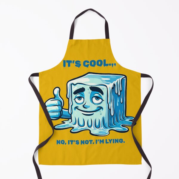 Item preview, Lying Melting Ice Cube designed and sold by Ghost on Toast.