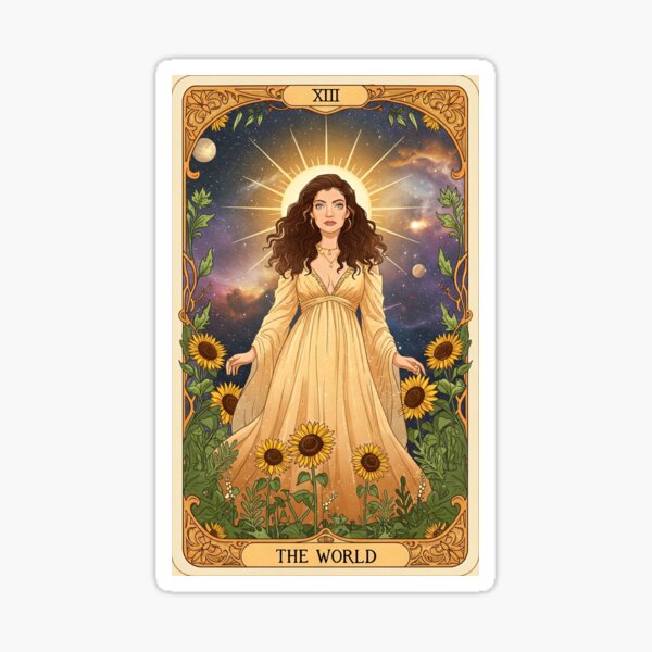 Item preview, Lorde, The World Tarot  designed and sold by Ceremonials-.