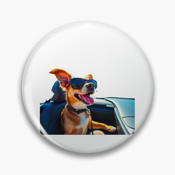 Item preview, Handsome dog driving designed and sold by Kenji11.