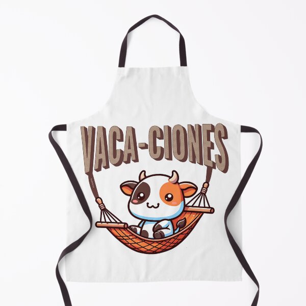 Item preview, Vacaciones Spanish Summer Vacation Funny Punny Cute Cow T-Shirt designed and sold by Tiendita-Arroyo.