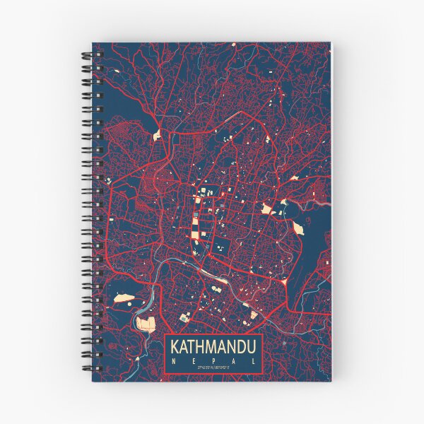 Item preview, Kathmandu City Map of Nepal - Hope designed and sold by deMAP.