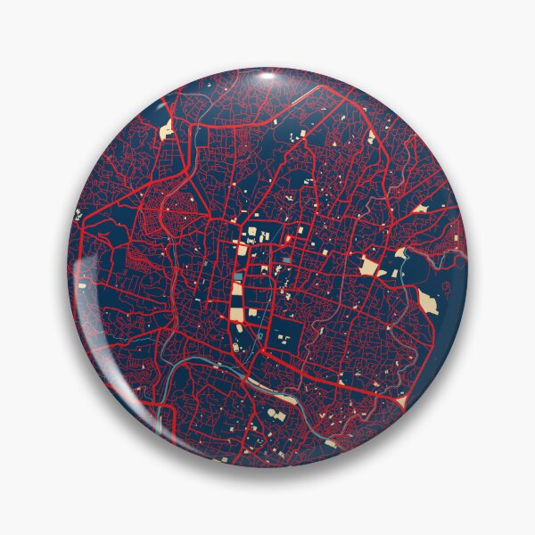 Artikelvorschau, Kathmandu Stadtplan von Nepal - Hoffnung entworfen und verkauft von deMAP.