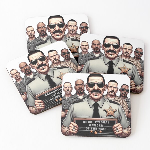Item preview, Corruptional Officer of the Year designed and sold by nikkolaus.