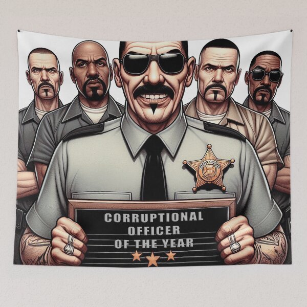 Item preview, Corruptional Officer of the Year designed and sold by nikkolaus.
