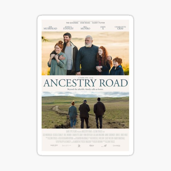'Ancestry Road' Poster 2025 Sticker