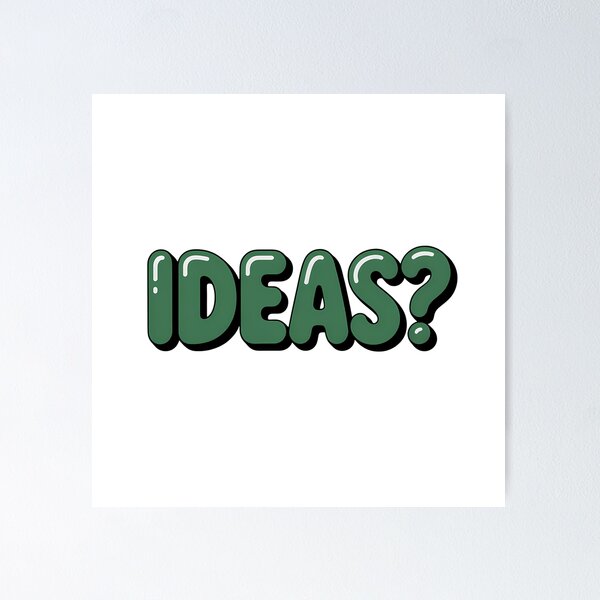 Item preview, A green bubble text design. designed and sold by Joseph Hail.