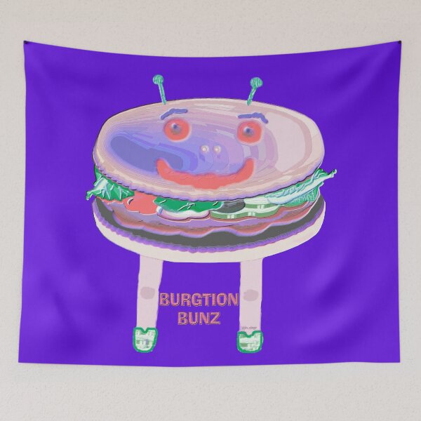 Item preview, The Space Alien Named BURGTION BUNZ designed and sold by kristalcurt.
