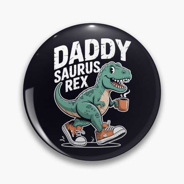 Artikelvorschau, Daddysaurus Rex Kaffee Walker in Sneakers Vatertag entworfen und verkauft von Taans-Creation.