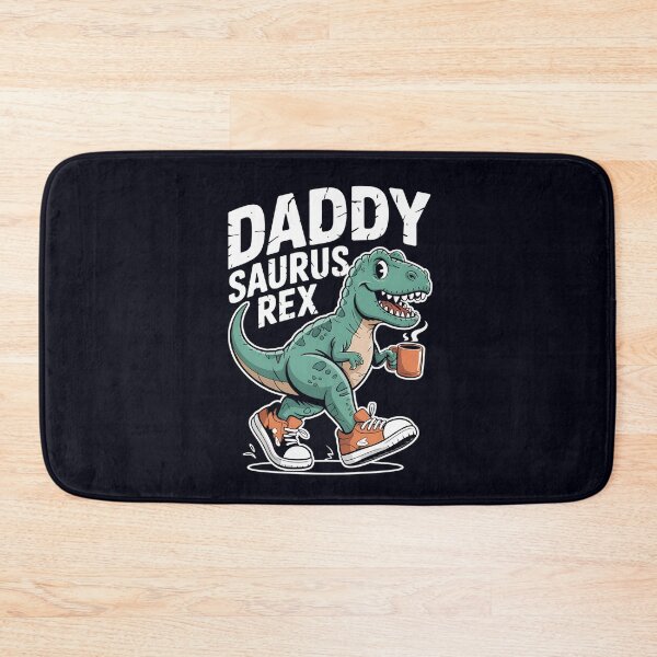 Item preview, Daddysaurus Rex Coffee Walker in Sneakers Father's day  designed and sold by Taans-Creation.