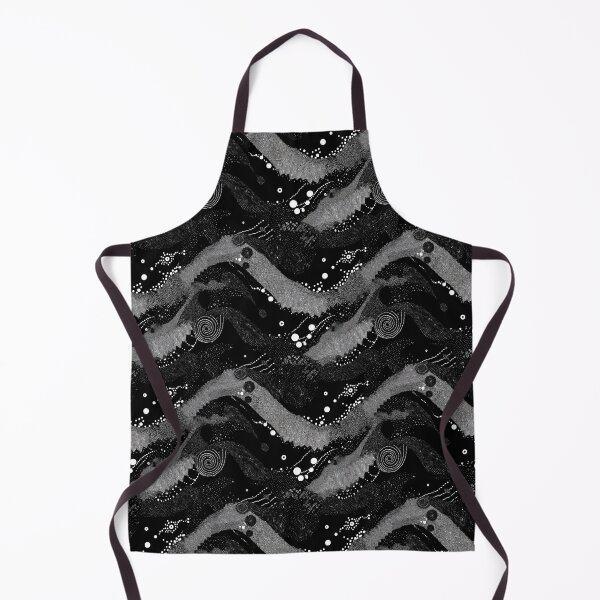 Item preview, Monochrome Spiral Field - Black and White Pattern designed and sold by SmirkingDesigns.
