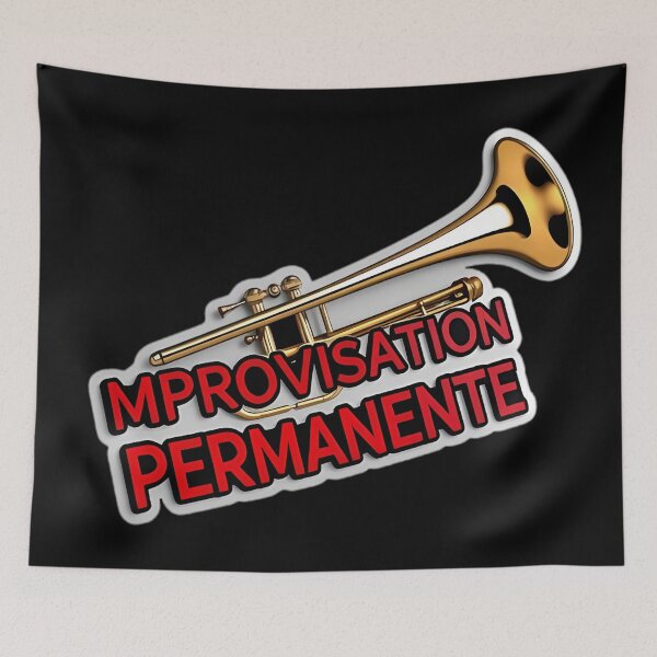 Item preview, Humorous Jazz Trumpet Permanent Improvisation designed and sold by Artbellachi.
