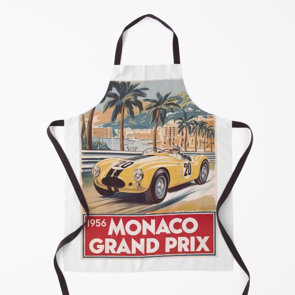 Item preview, 1956 MONACO Grand Prix Racing Poster designed and sold by retrographics.