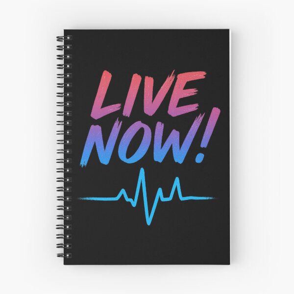 Item preview, Live Now! Bold Brushstroke Design with Heartbeat designed and sold by TeddVentures.