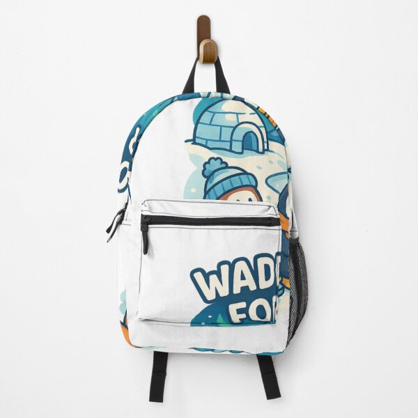Item preview, Waddle On Forever – Nostalgic Arctic Penguin Hangout designed and sold by Stilll Waters Studio.