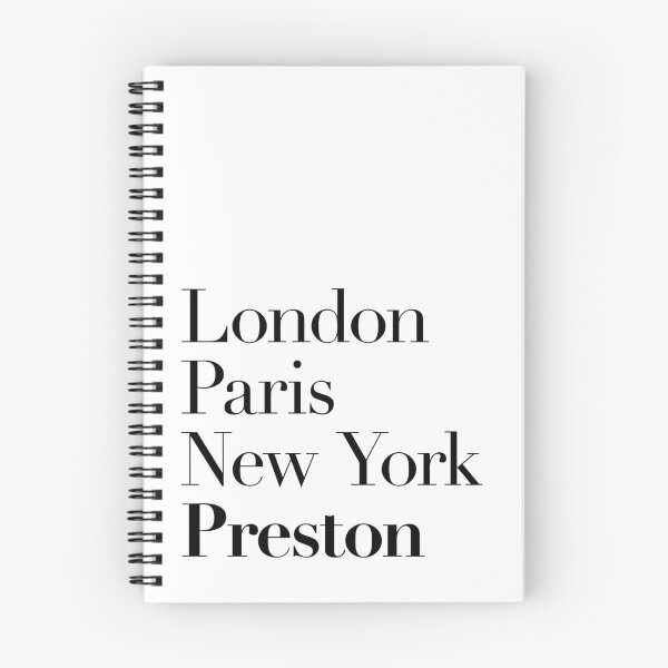 Item preview, London Paris New York Preston  designed and sold by GoodGoodCompany.