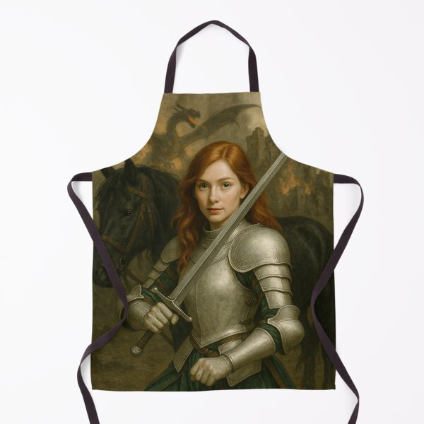 Item preview, The Maiden Knight and the Fallen Keep designed and sold by DibujandoPorfa.