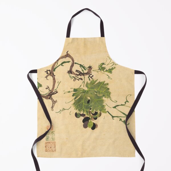 Item preview, Traditional Korean Grape Painting Fruit Art Print Botanical Asian Vintage Art designed and sold by allpalgo.