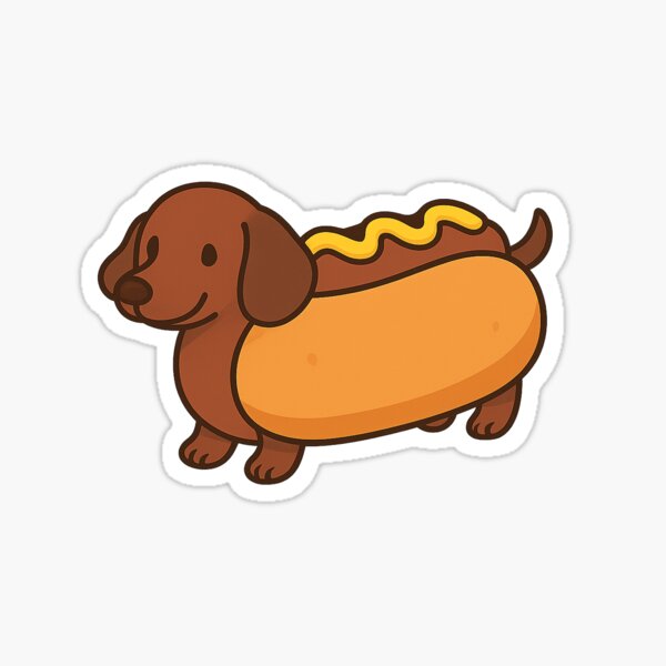 Item preview, hot wiener dog graphic designed and sold by requinn83.