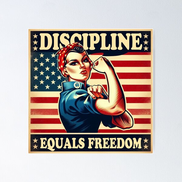 Item preview, Discipline Equals Freedom designed and sold by maximinano100k.