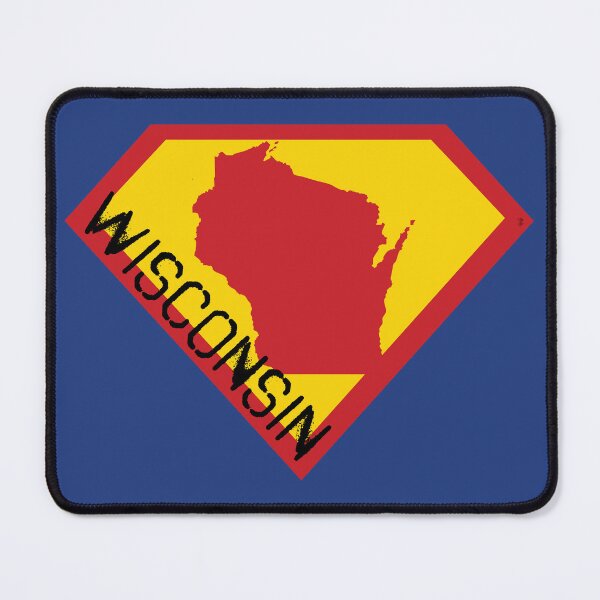 Item preview, WISCONSINITE  SHIELD  - Freedom Is The Superpower - SUPERHERO WISCONSIN  spellout design designed and sold by pelagio.