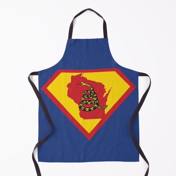 Item preview, WISCONSINITE SHIELD - Freedom Is The Superpower - Gadsden Snake Flag - Dont Tread On Me SUPERHERO WISCONSIN design designed and sold by pelagio.