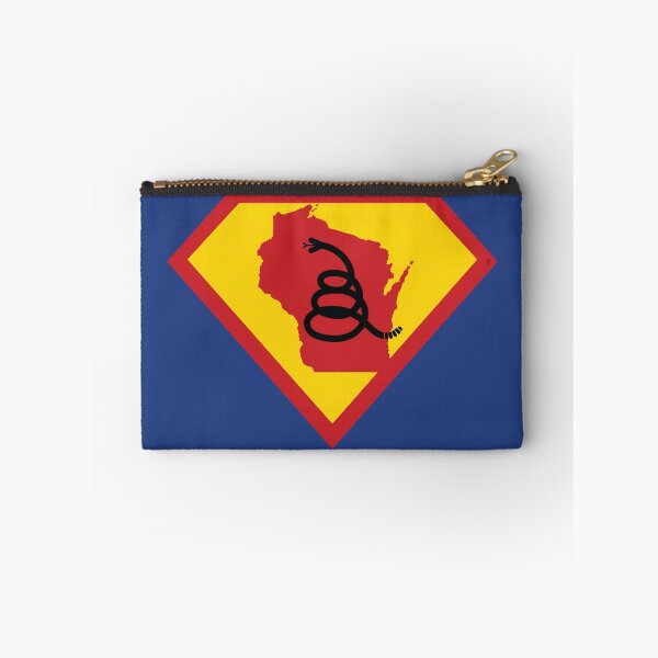 Item preview, WISCONSINITE  SHIELD - Freedom Is The Superpower - Modern Gadsden Snake Flag - Dont Tread On Me SUPERHERO WISCONSIN  design designed and sold by pelagio.